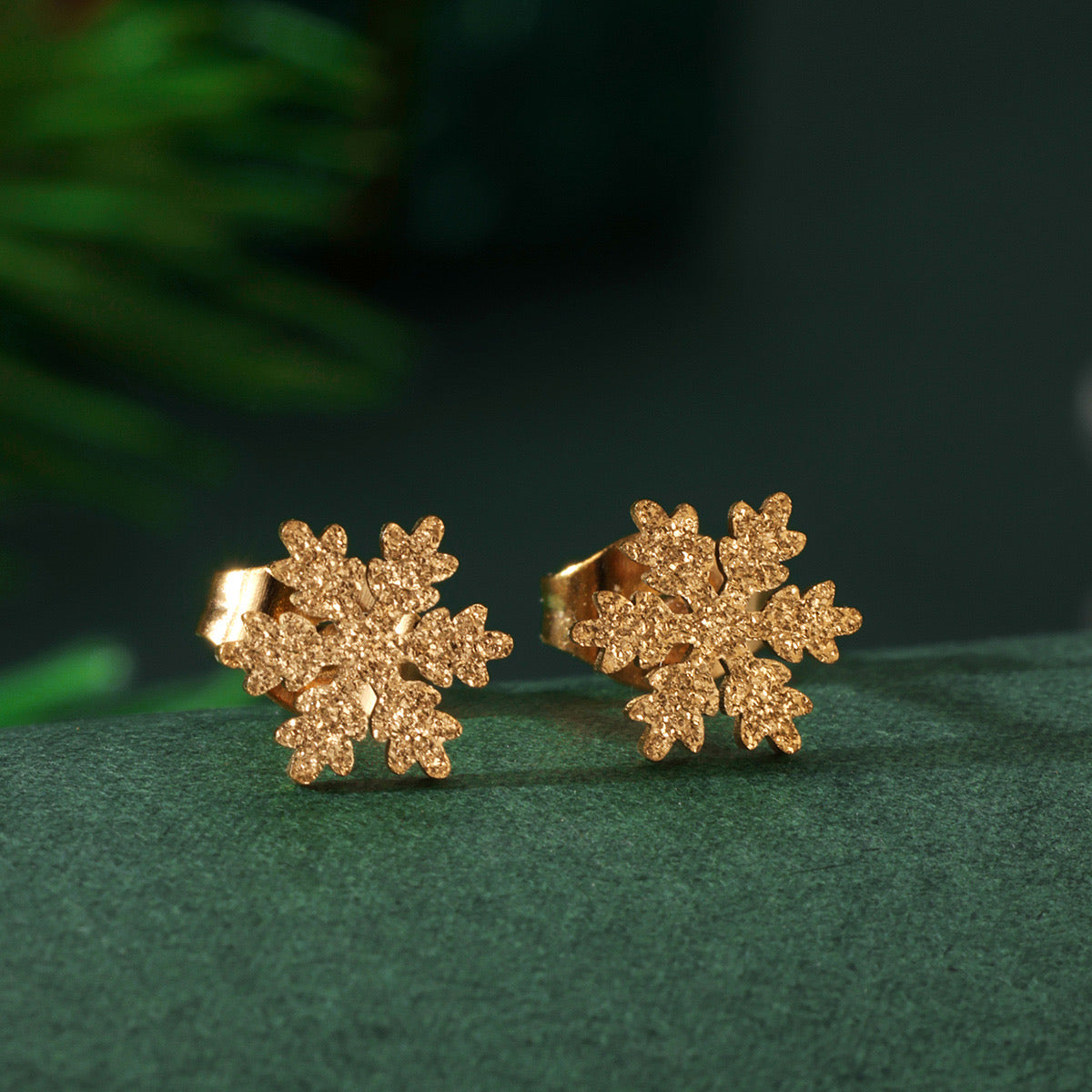 Snowflake Studs