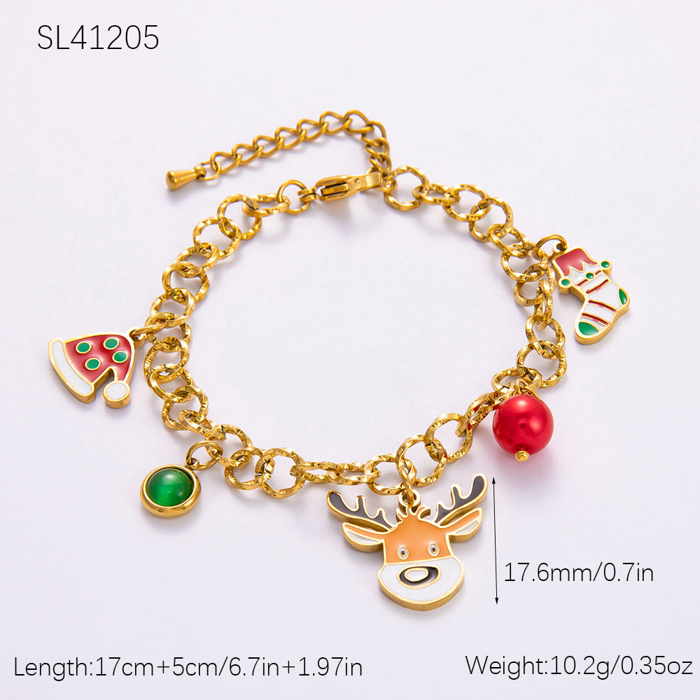 Rudolph Charm Bracelet