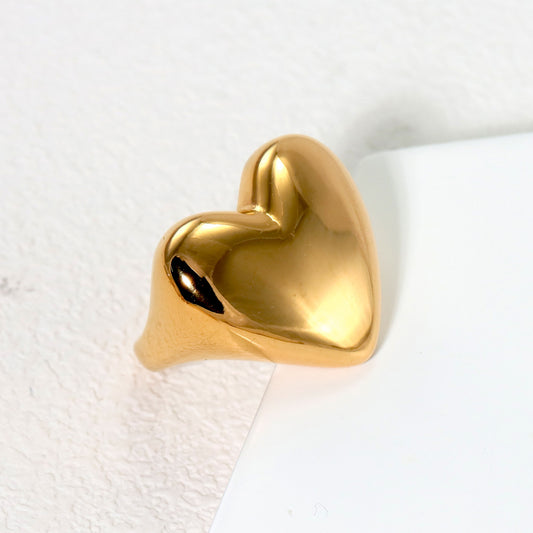 Chunky Heart Ring