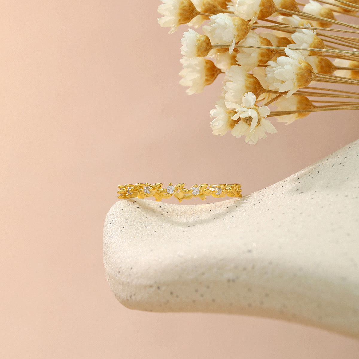 Mini Leaves Ring