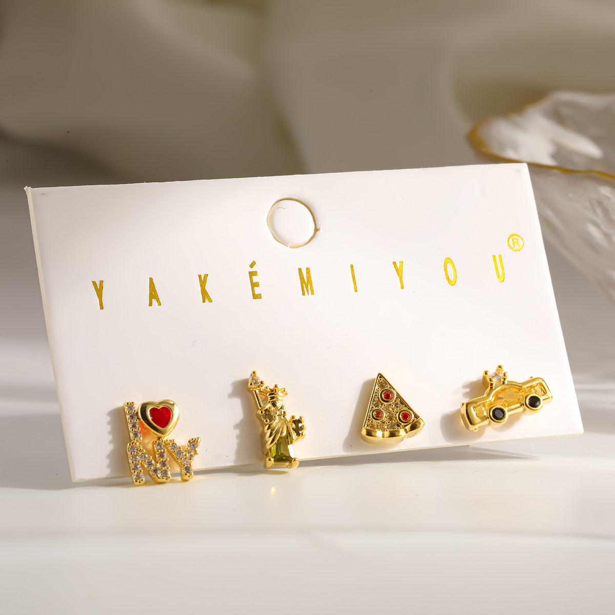 New York Earring Set