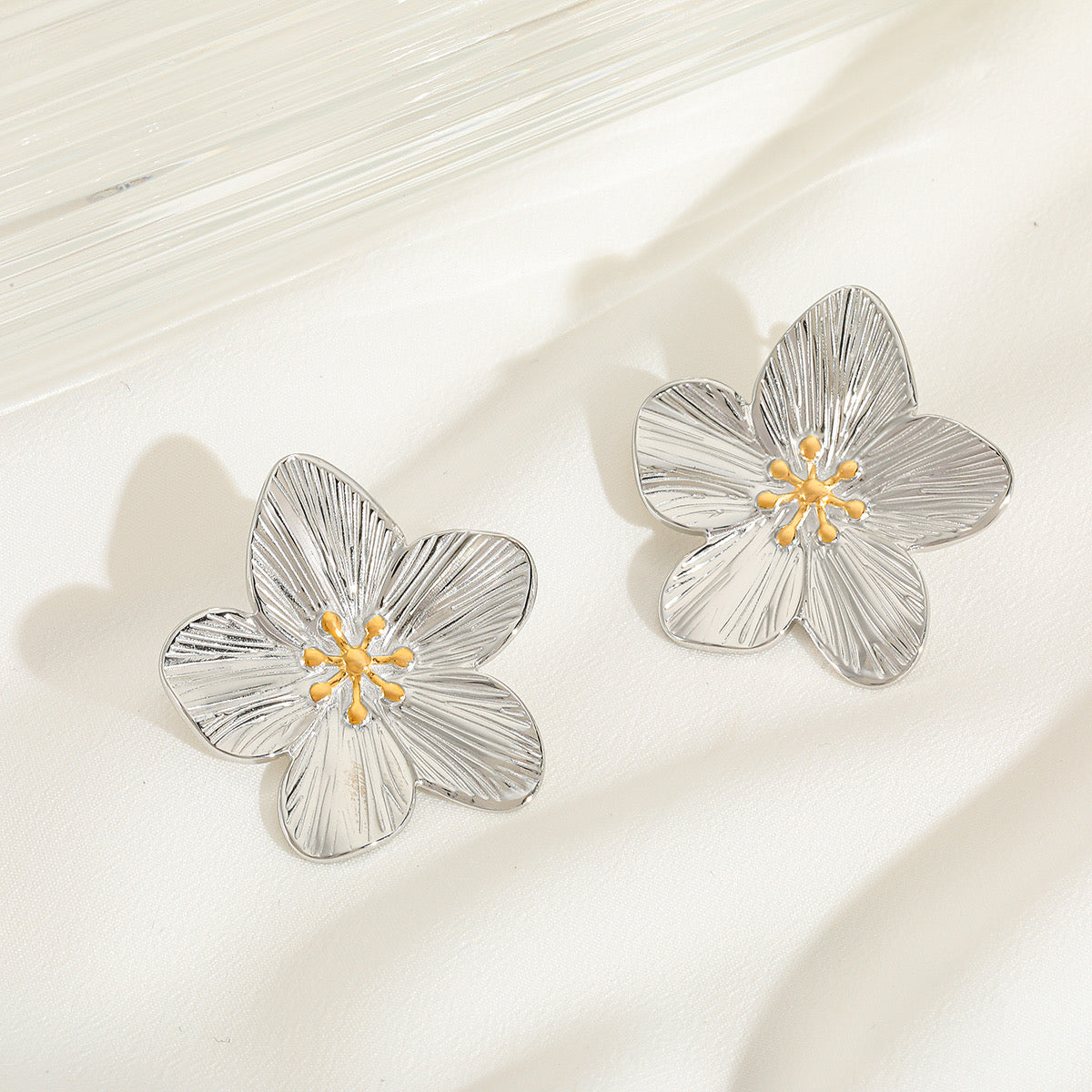 Amapola Silver Earrings