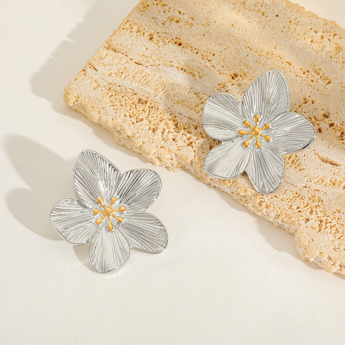 Amapola Silver Earrings