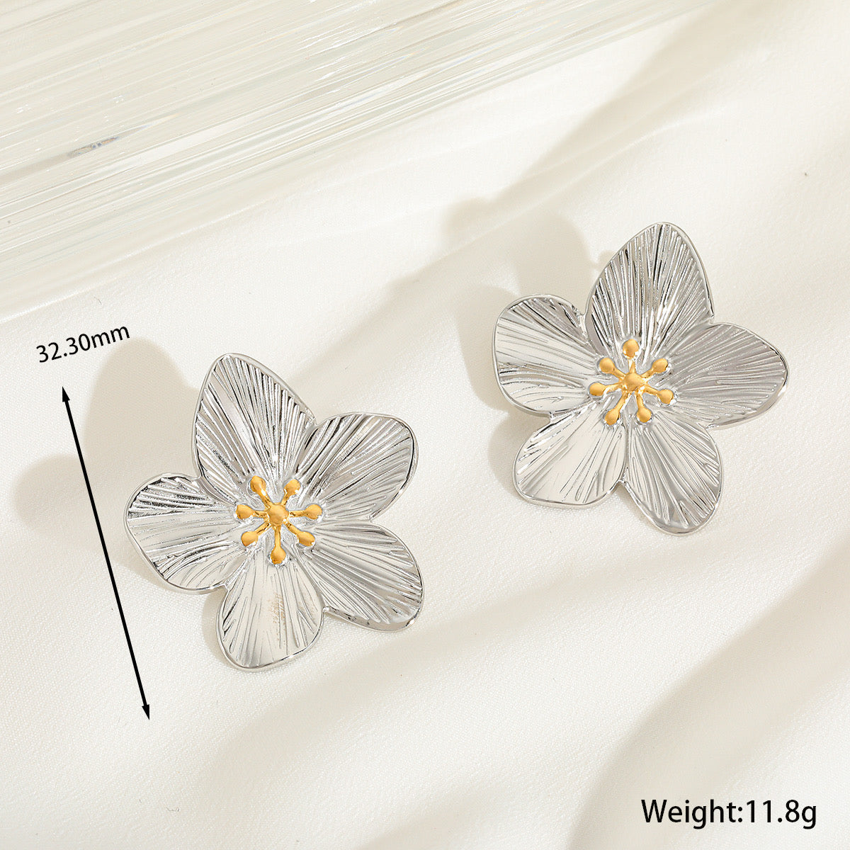 Amapola Silver Earrings