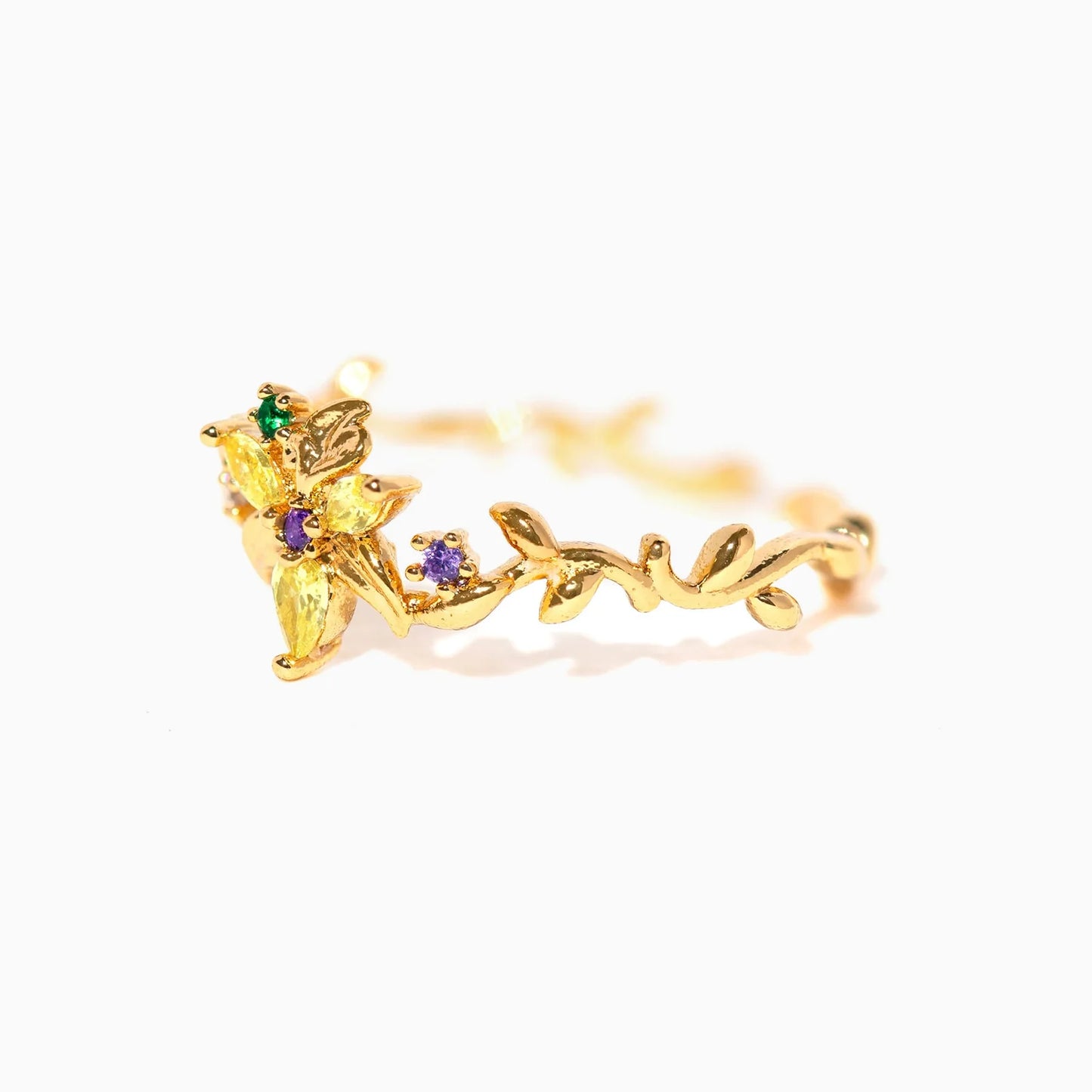 Rapunzel Sundrop Flower Ring