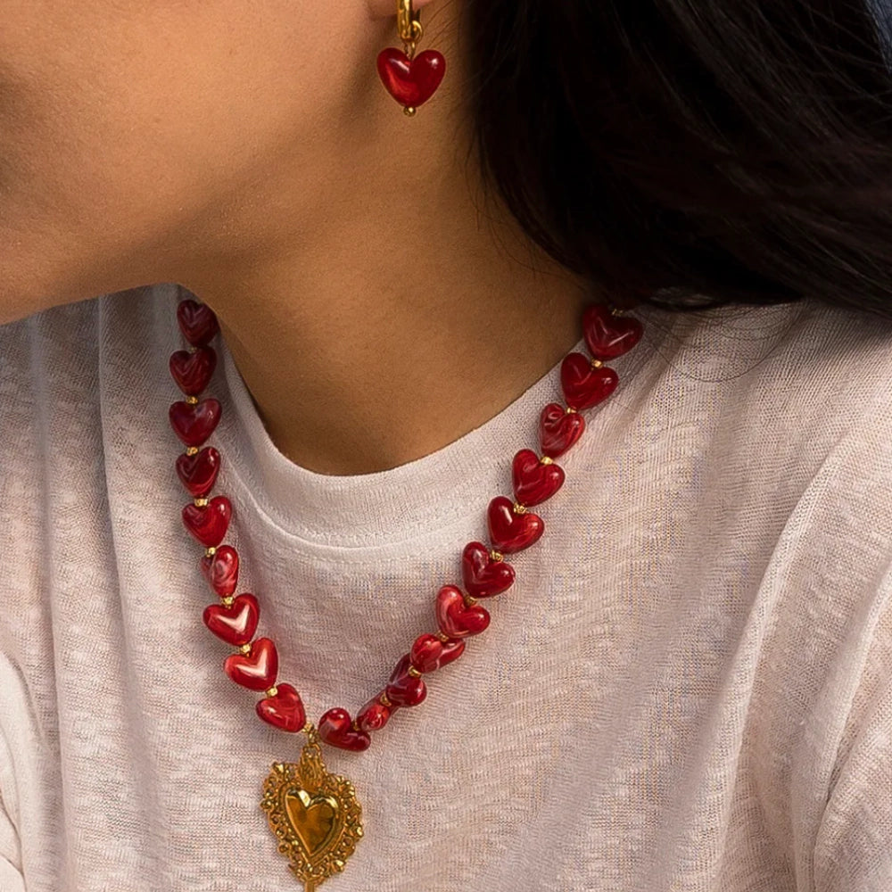 Red Muse Necklace