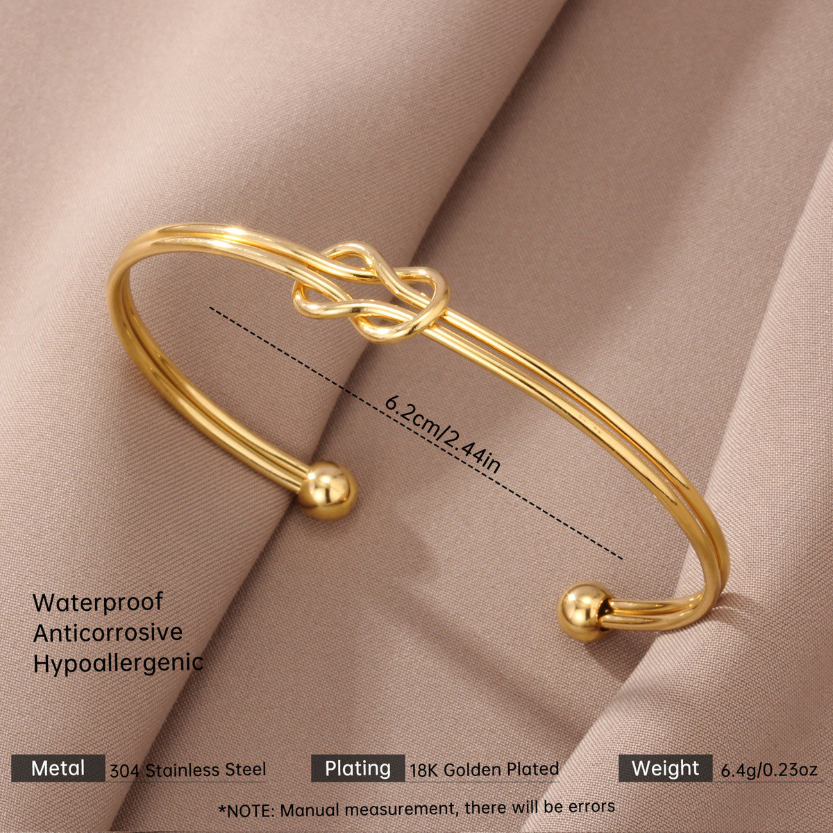 The Double Knot Bracelet