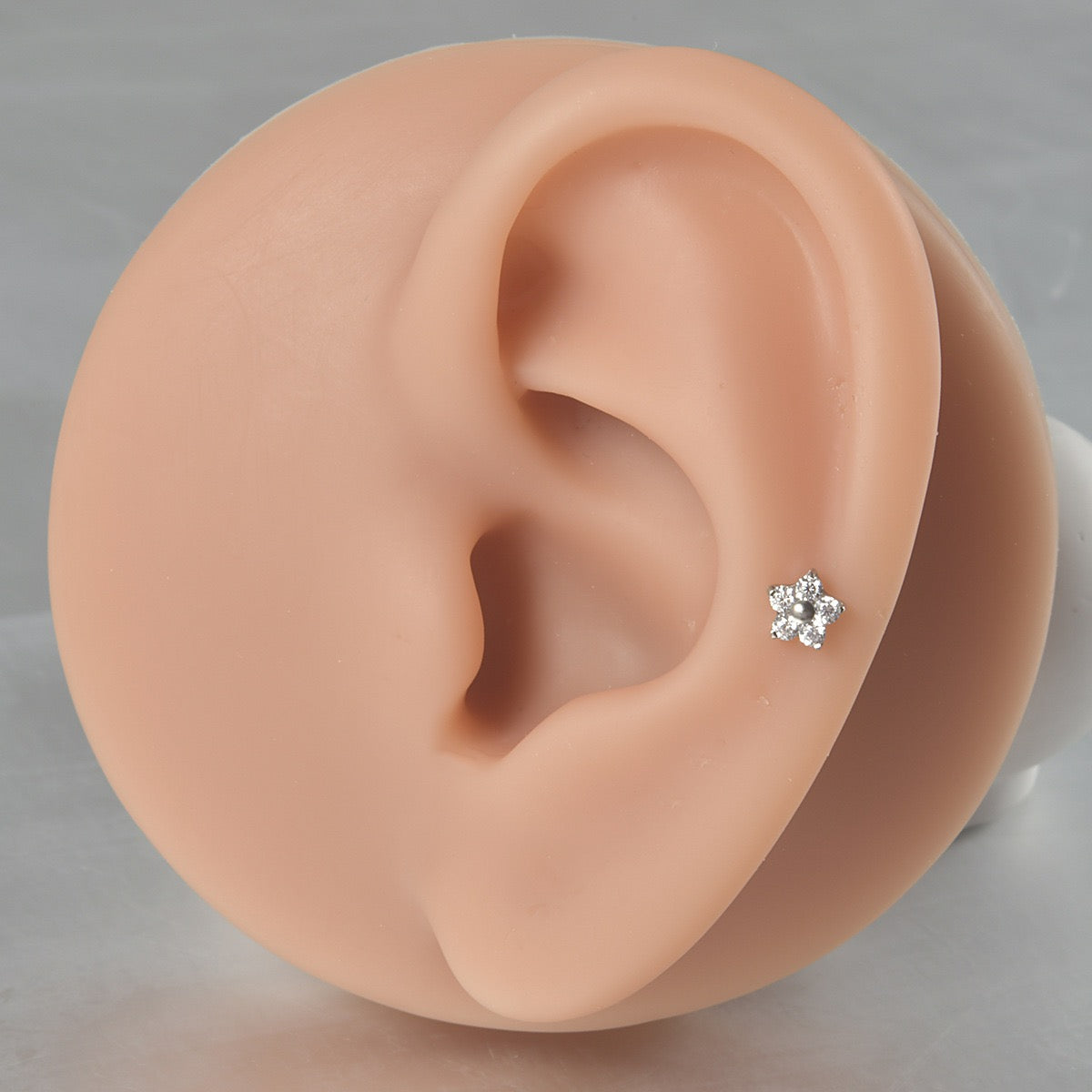 Mini Crystal Flower Labret