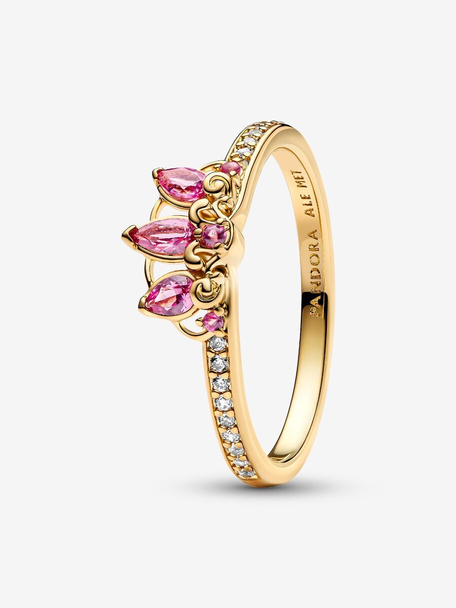 Tiara Princess Rapunzel Pandora Ring