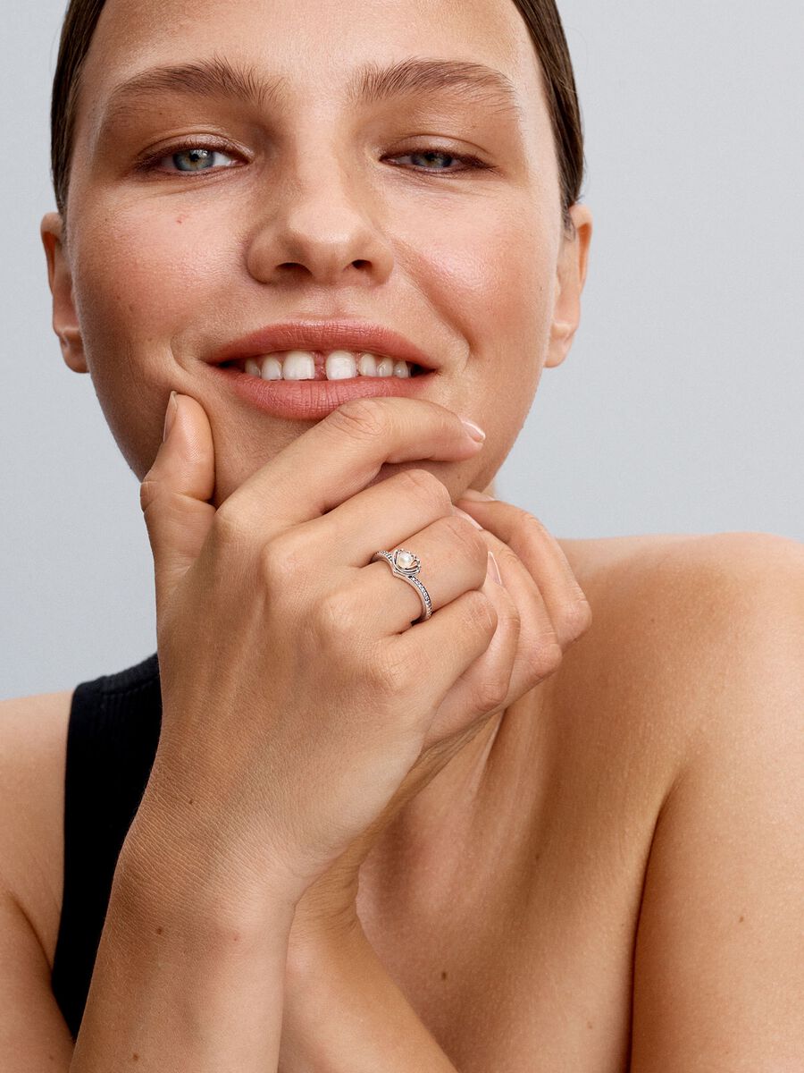 Tiara Princess Ariel Pandora Ring