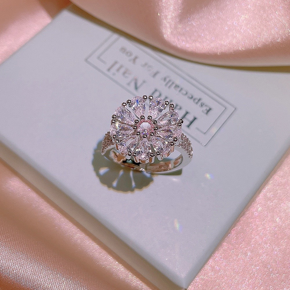 Silver Flower Set