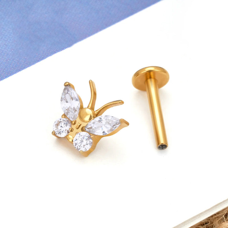 Glimmer Butterfly Labret