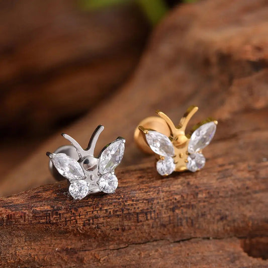 Glimmer Butterfly Labret