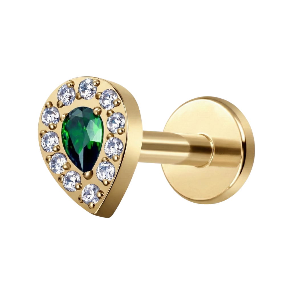 Emerald Drop Labret