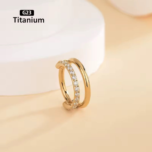 Twinkle Golden Clicker Hoop