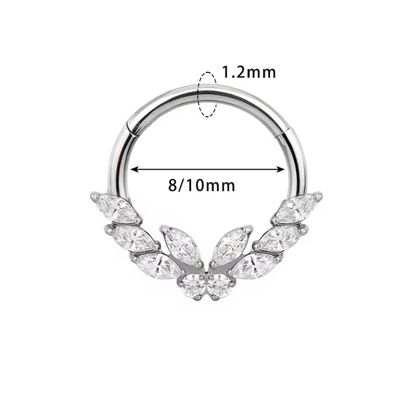 Glimmer Butterfly Clicker Hoop
