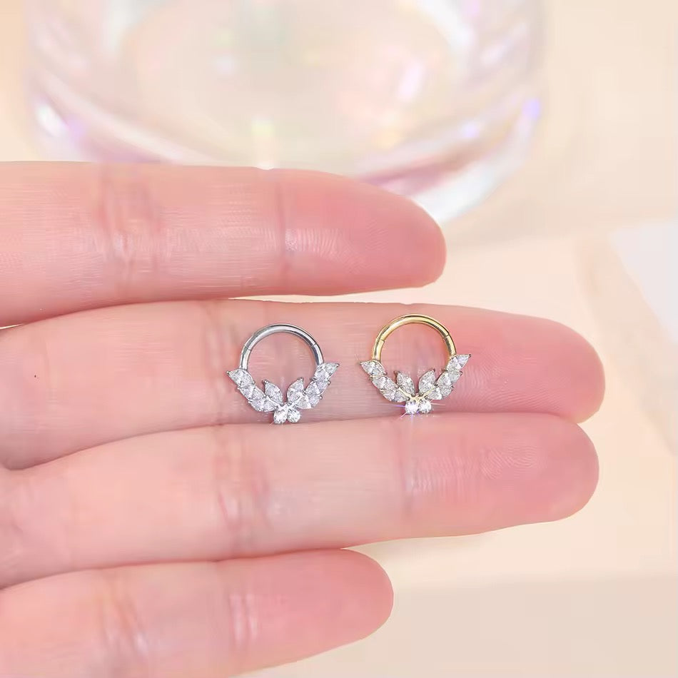 Glimmer Butterfly Clicker Hoop