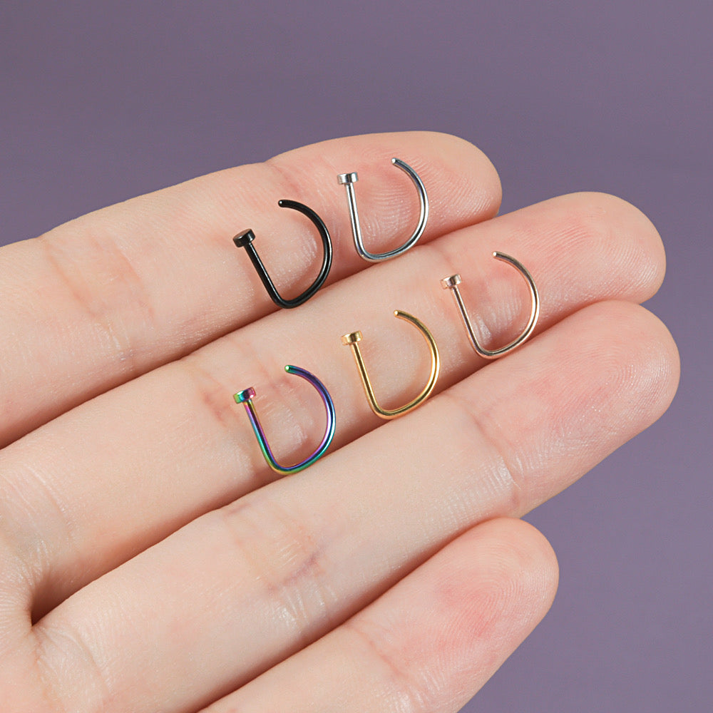 D Nostril SemiHoop