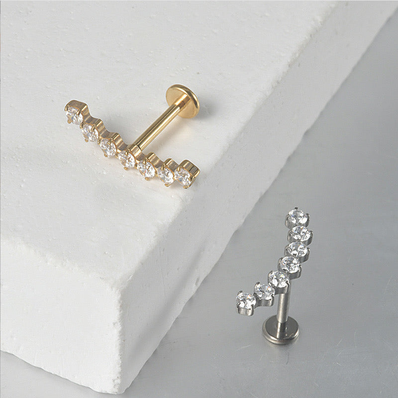 Long Shiny Climber Labret
