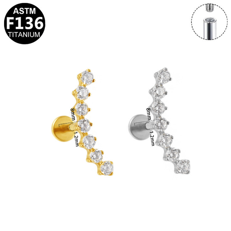 Long Shiny Climber Labret