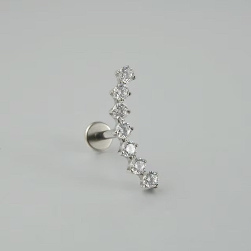 Long Shiny Climber Labret