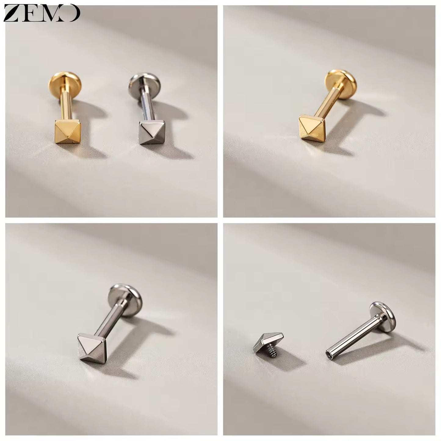Mini Square Labret