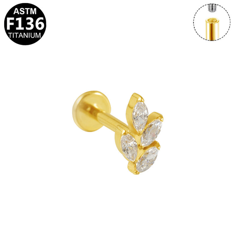 Sparkling Leaf Labret
