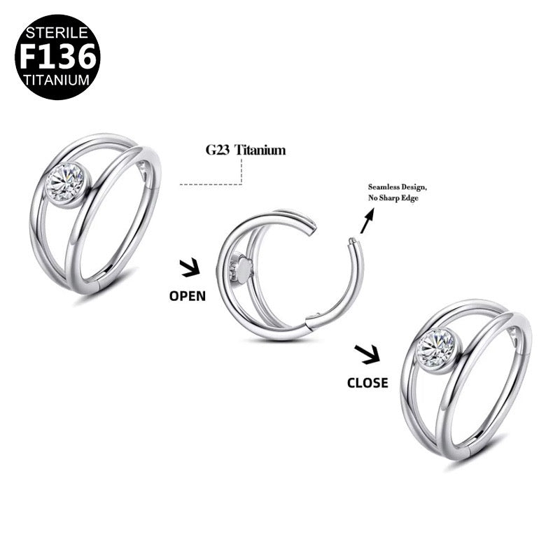Double Blink Clicker Hoop