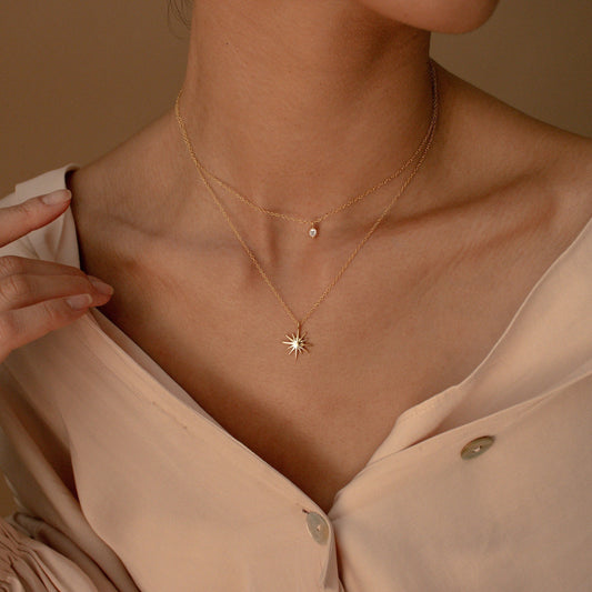 Starlit Crystal Necklace