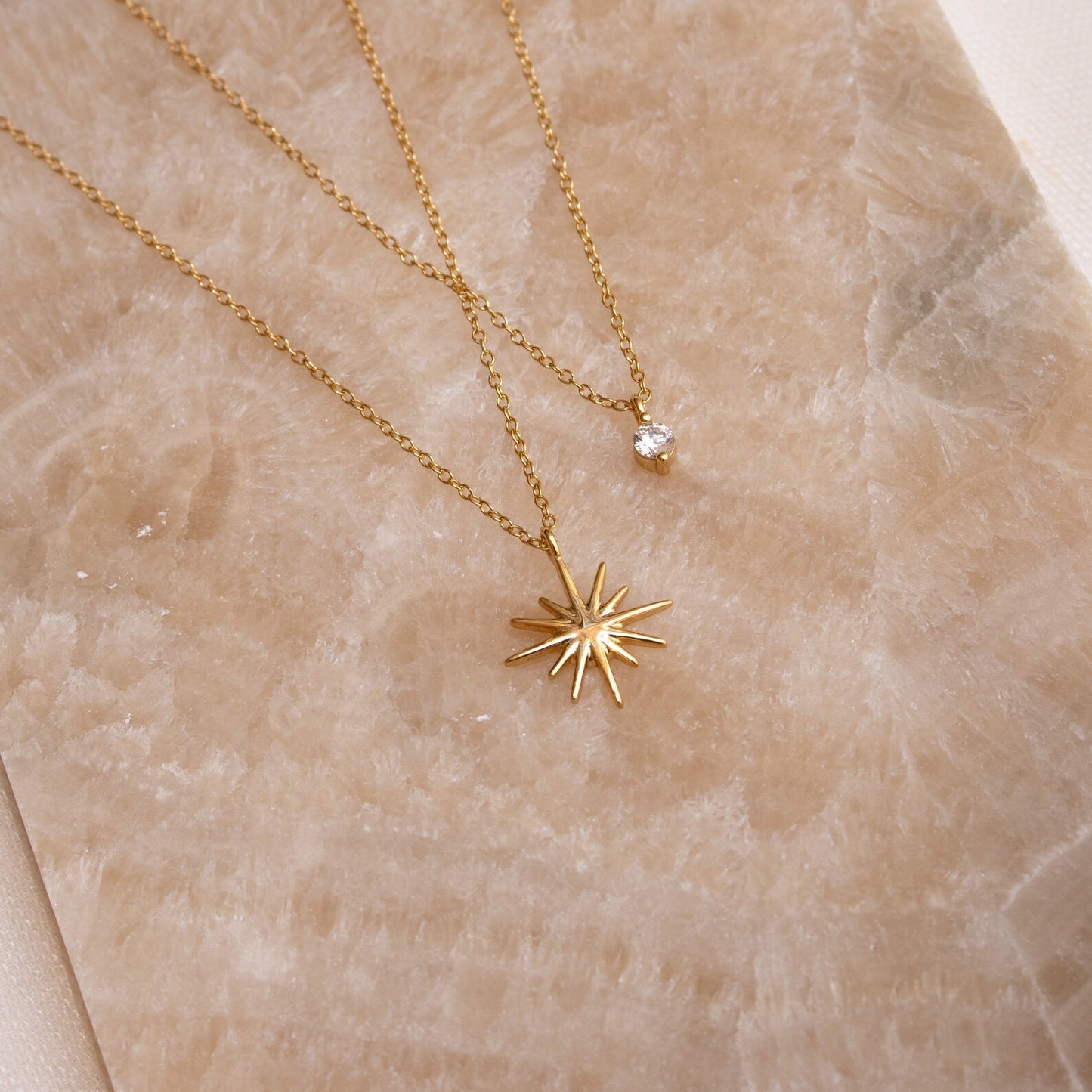 Starlit Crystal Necklace