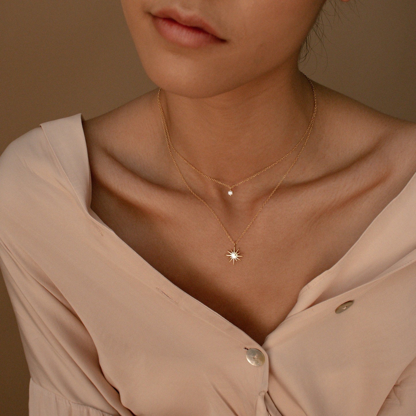 Starlit Crystal Necklace