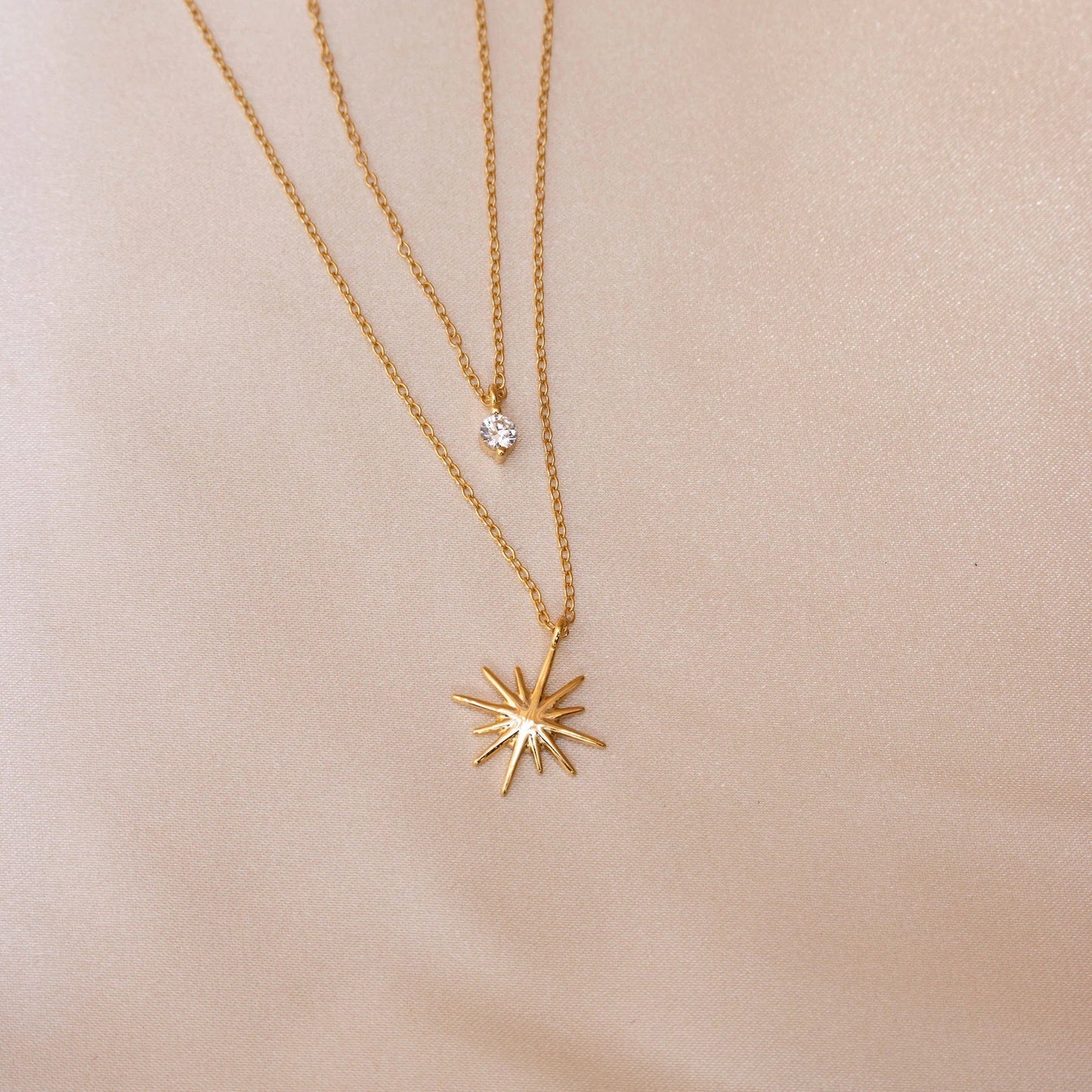 Starlit Crystal Necklace
