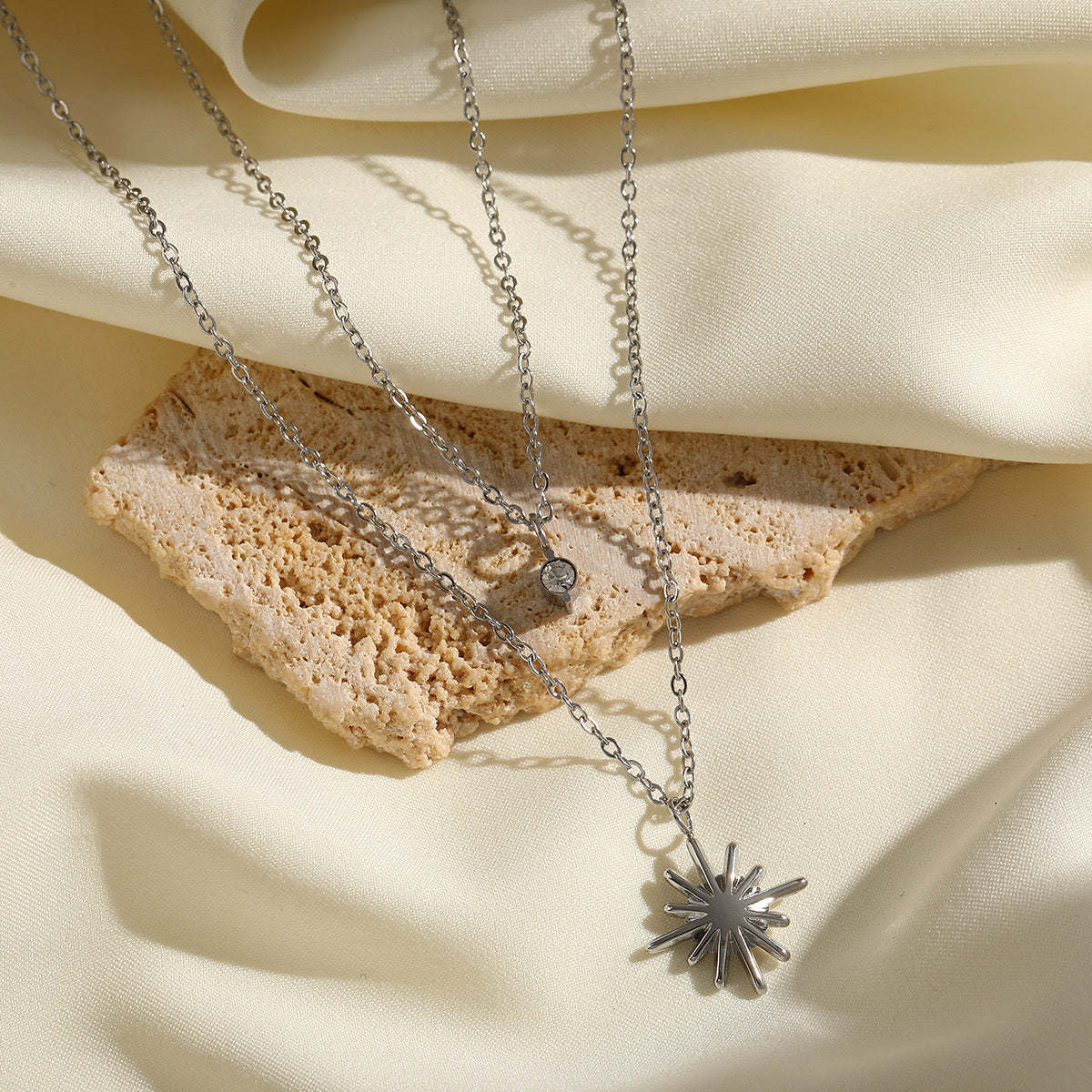 Starlit Crystal Necklace