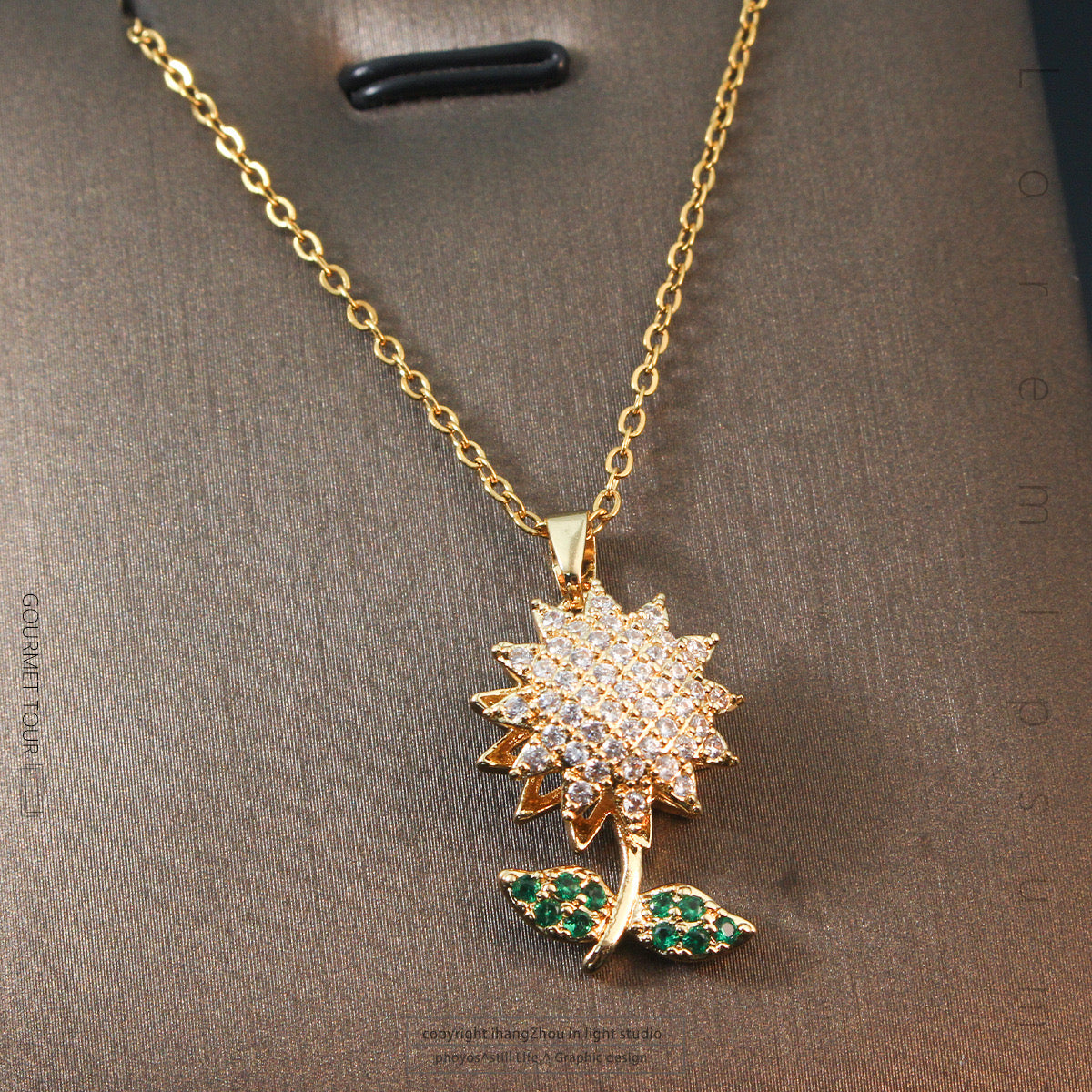 Bright Sunflower Necklace
