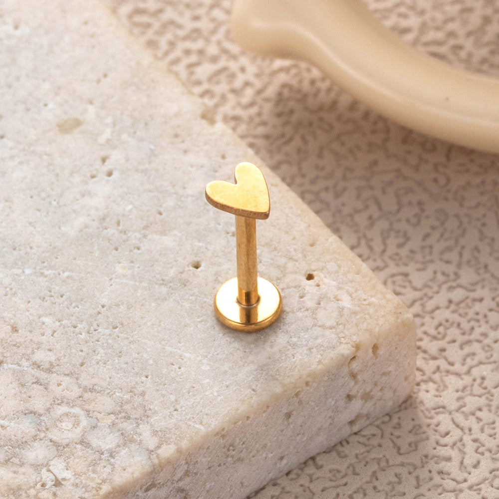 Simple Heart Labret