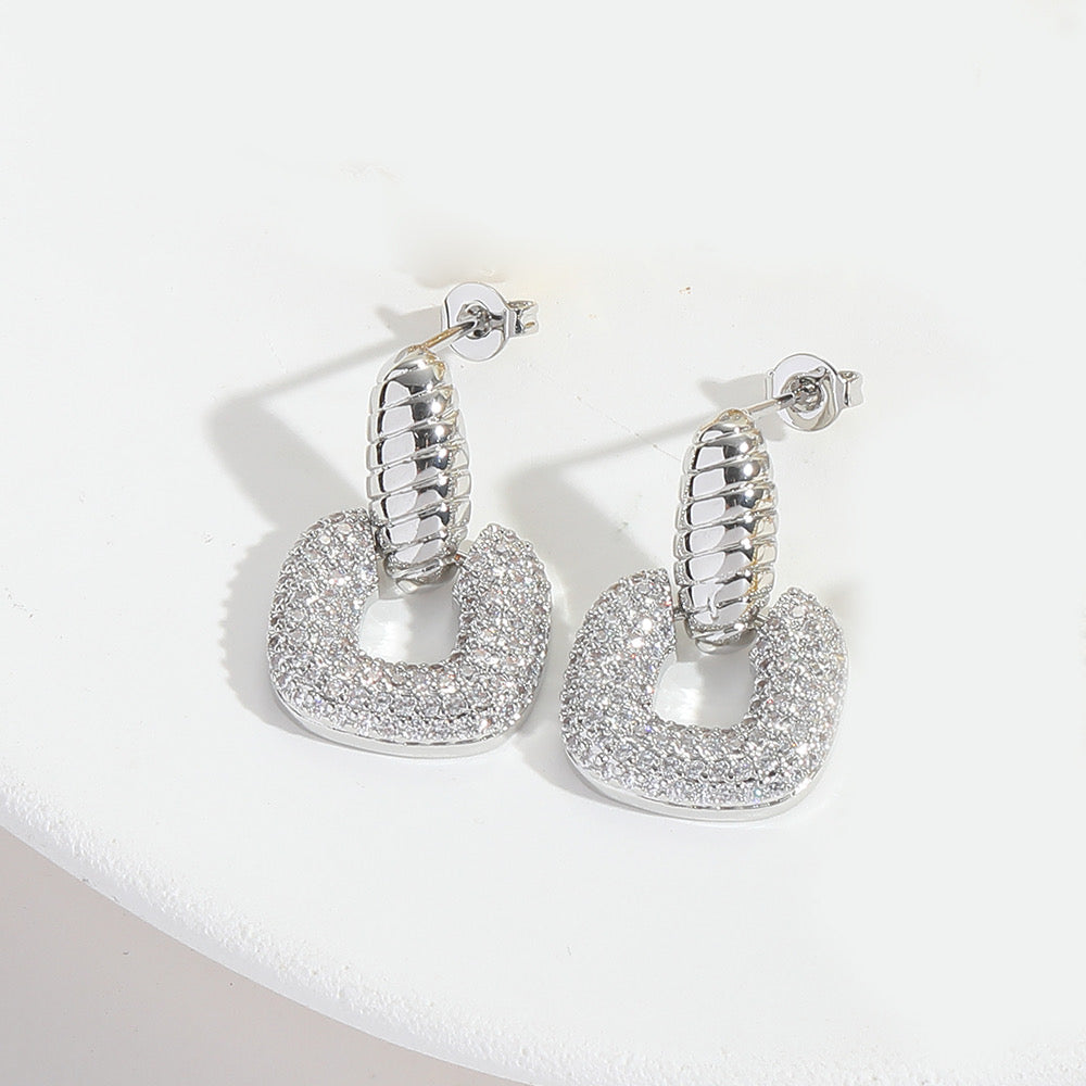 Eterna Silver Earrings