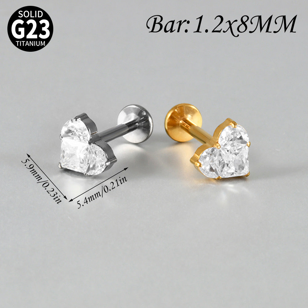 Twinkle Heart Labret