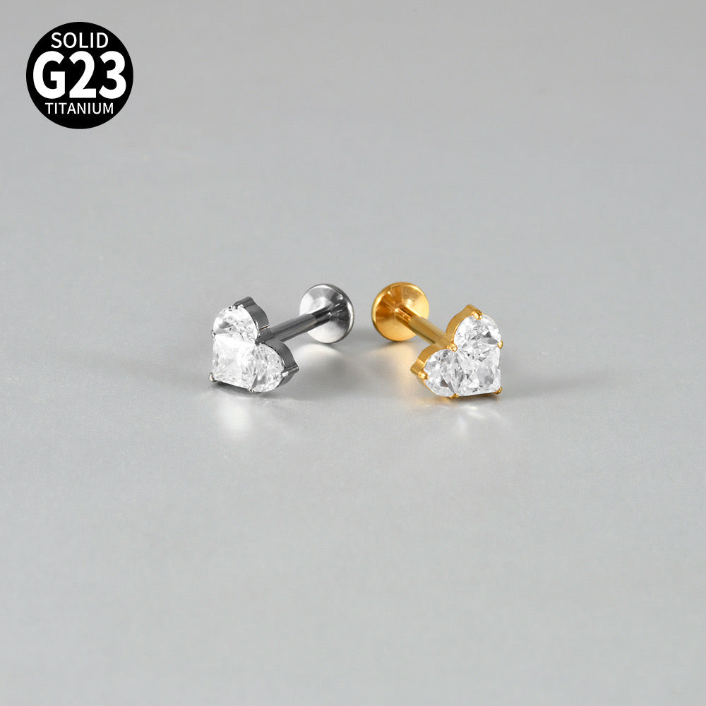 Twinkle Heart Labret