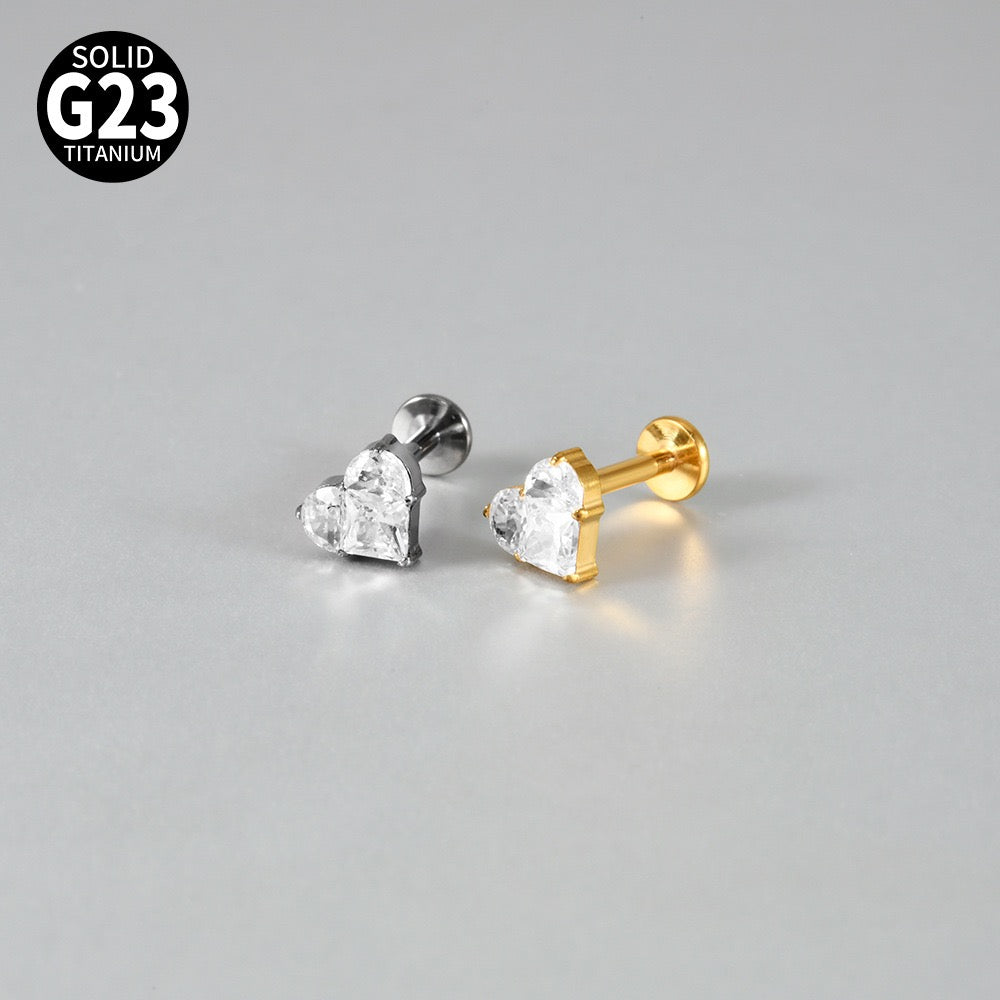 Twinkle Heart Labret