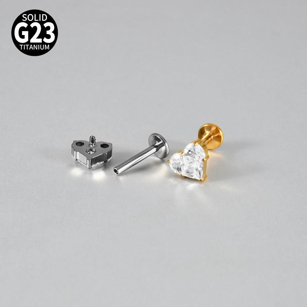 Twinkle Heart Labret