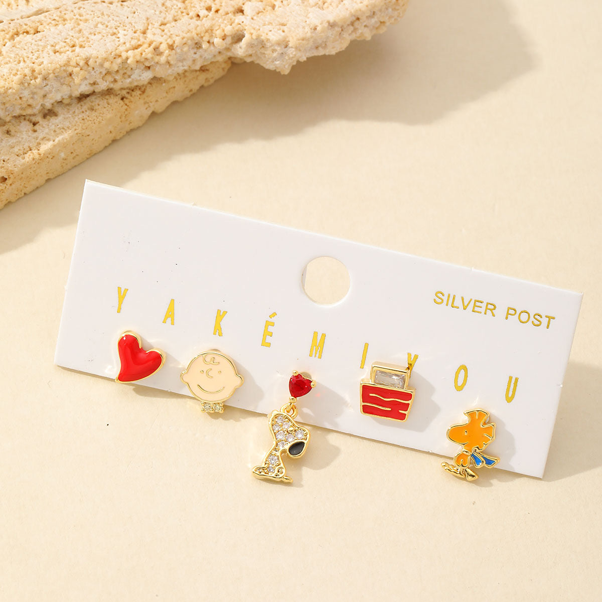 Snoopy Earring Set