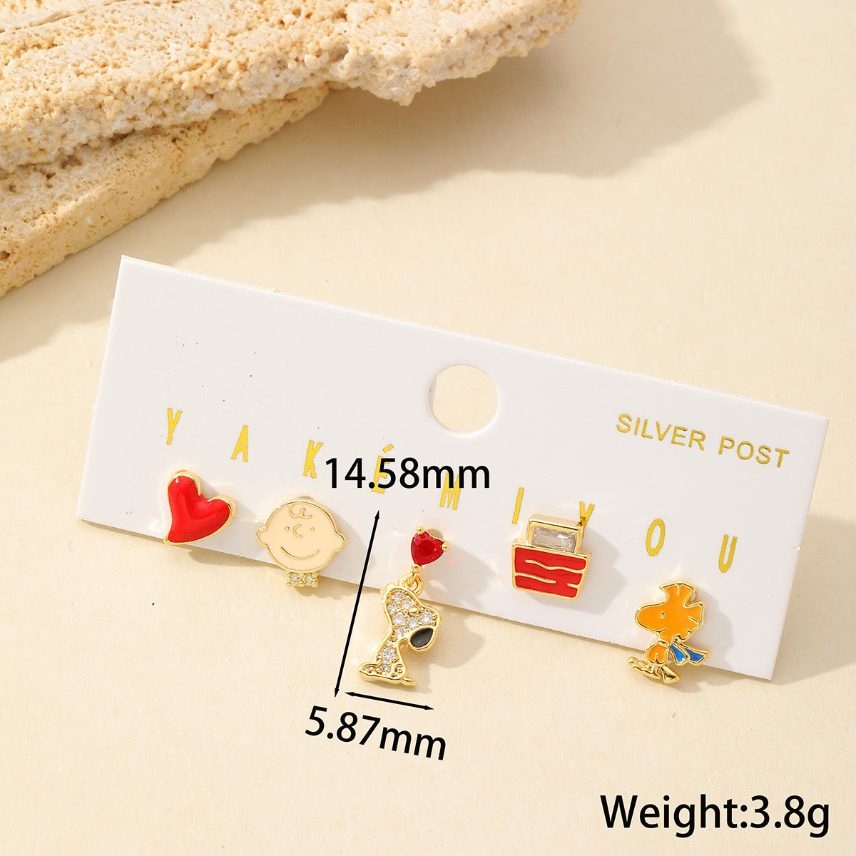 Snoopy Earring Set