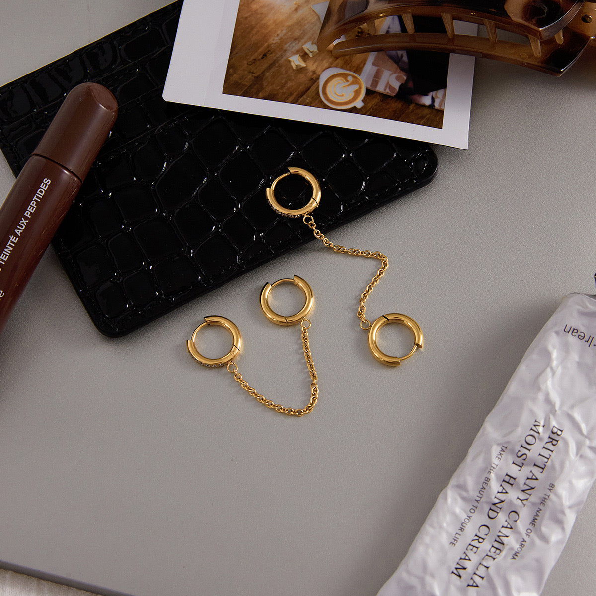 Linked Shine Hoops