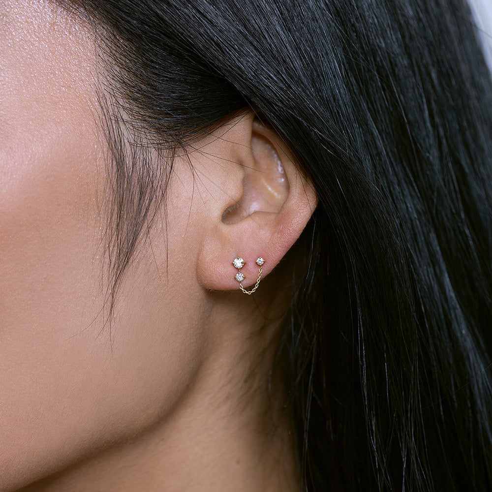 Luisa Chain Studs