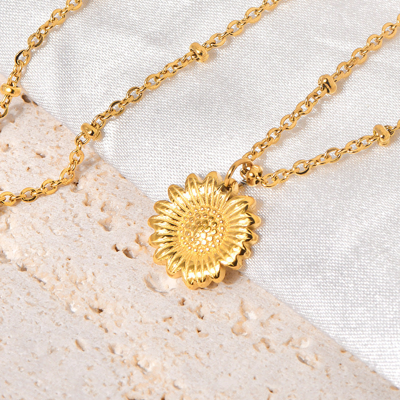 Sunflower Necklace