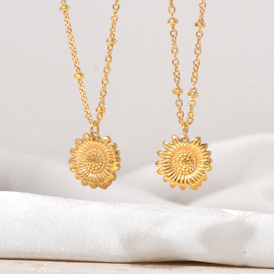 Sunflower Necklace