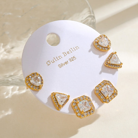 Brilliant Earrings Studs