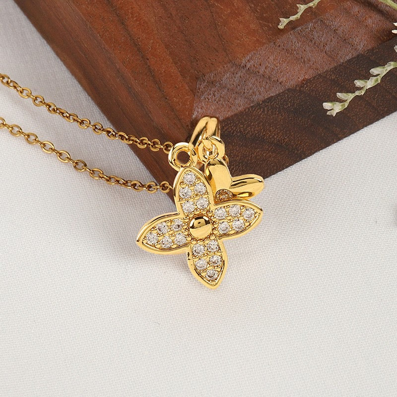 Vuitton Flower Necklace