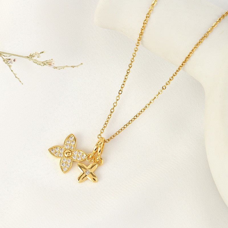 Vuitton Flower Necklace