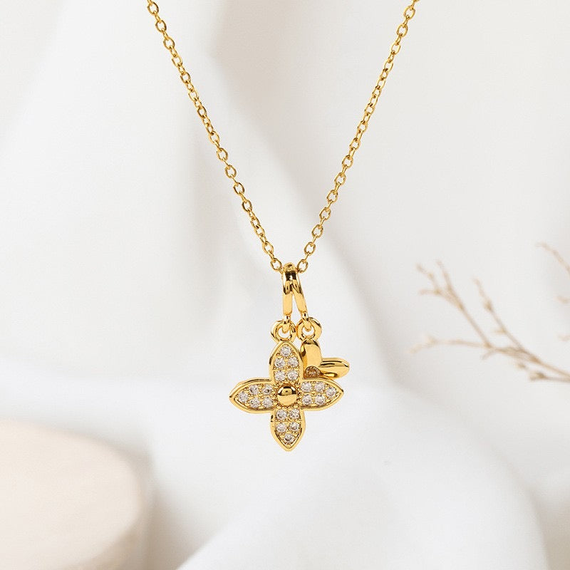 Vuitton Flower Necklace